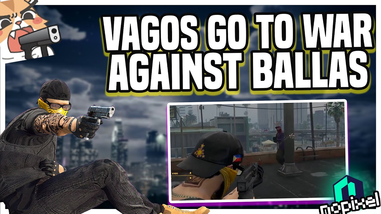 VAGOS GO TO WAR AGAINST BALLAS | HIGHLIGHTS | Benji Ramos | NoPixel 3.0 | GTA V RP