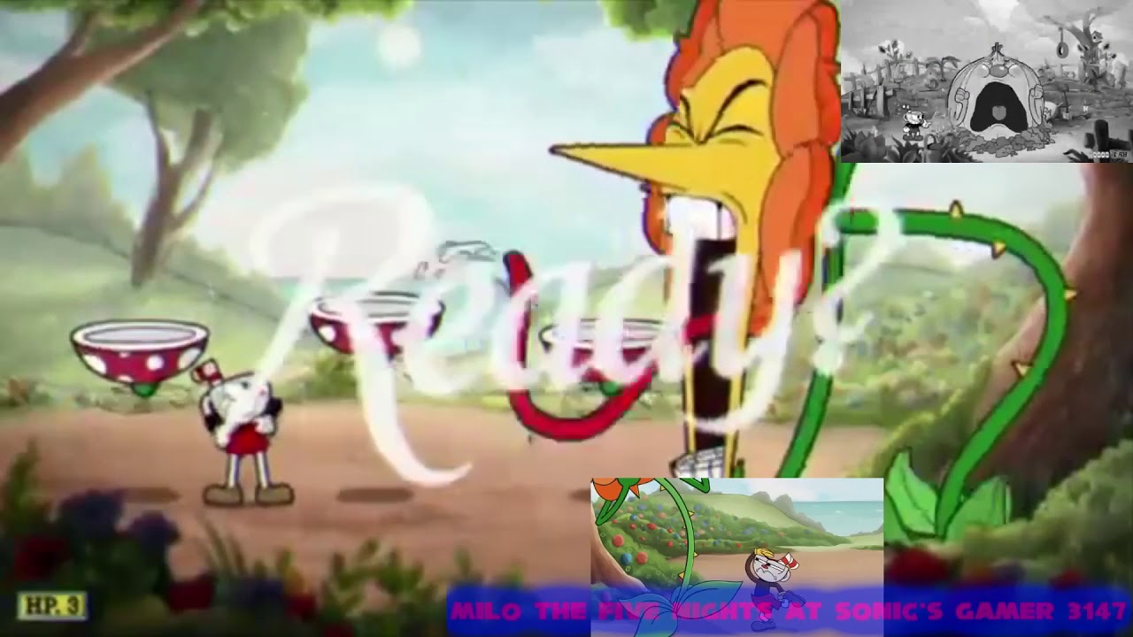 Cuphead:This Match Will Get Red Hot Sparta Overdrive Remix V4