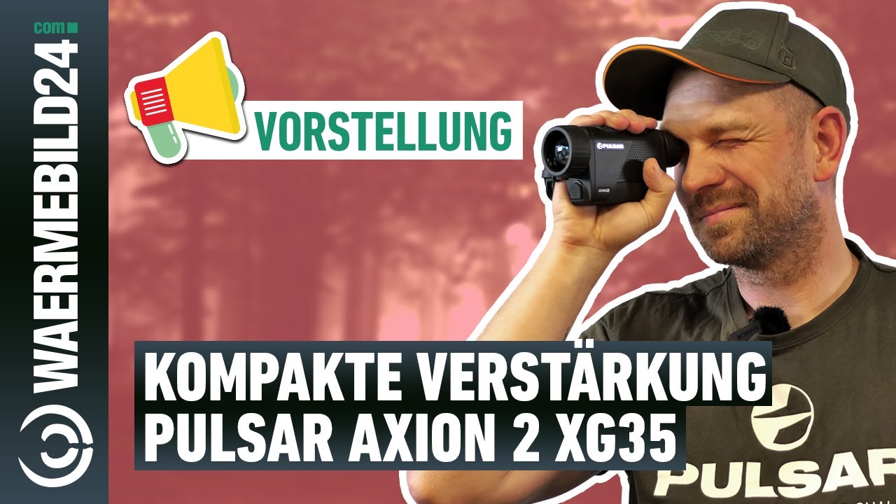 Mehr Auflösung im neuen Pulsar Axion 2 XG35 Wärmebild-Handgerät 📦