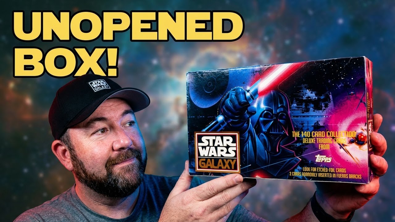 1993 Topps Star Wars Galaxy Series 1 🪐 ПОЛНЫЙ НАБОР ДЛЯ ХОББИ (36 наборов!)
