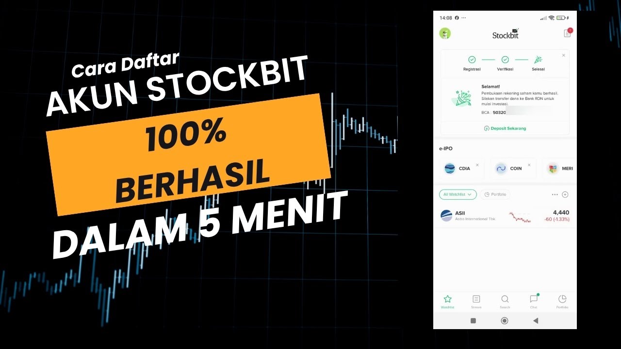 Cara Daftar Akun Stockbit Sekuritas Untuk Investasi Saham
