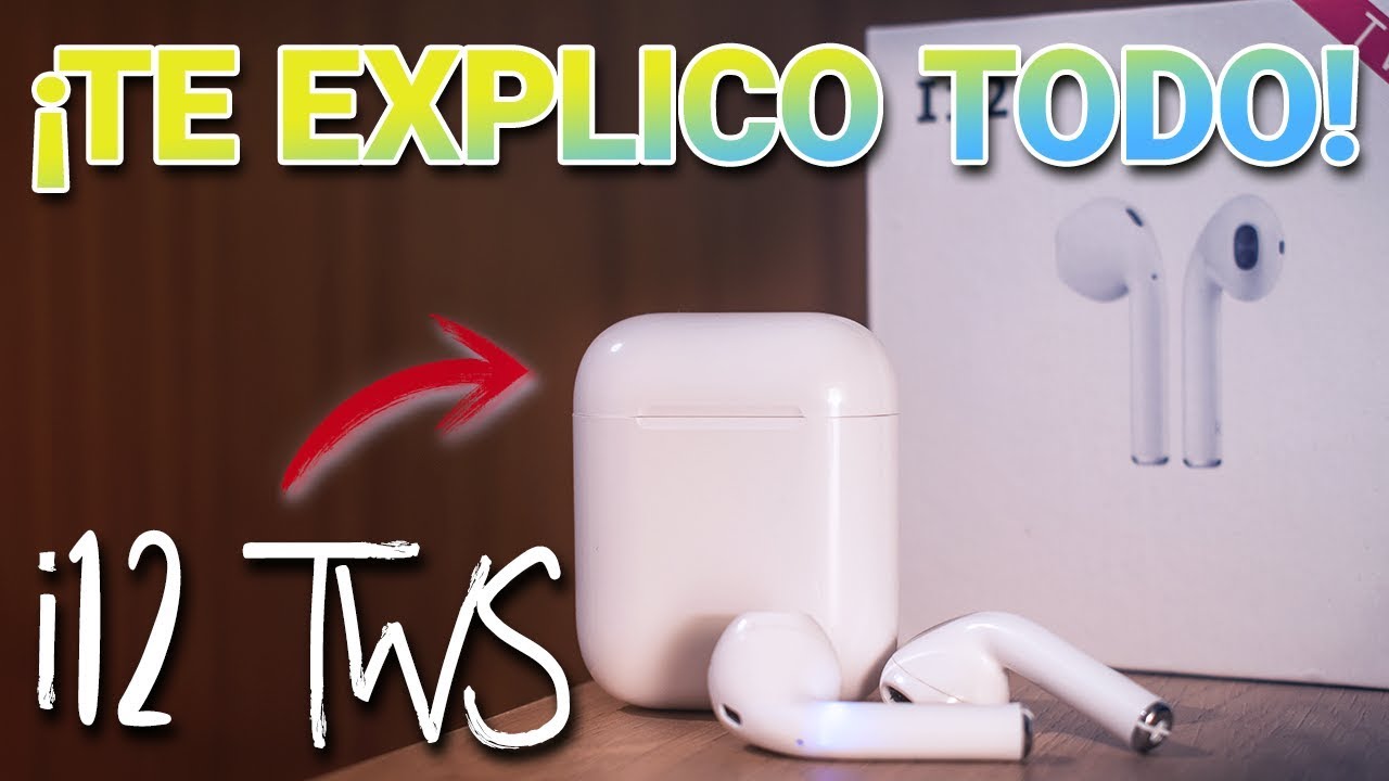 TODO SOBRE LA NUEVA COPIA DE AIRPODS  (+ sorpresa!! 🎉 ) | Auriculares i12 TWS Review español【2020】