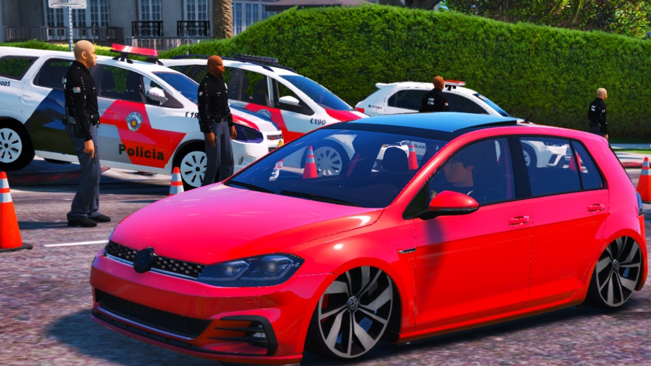 GTA 5 VIDA REAL FUI PARA A ESCOLA COM MEU CARRO NOVO E QUASE DEU RUIM
