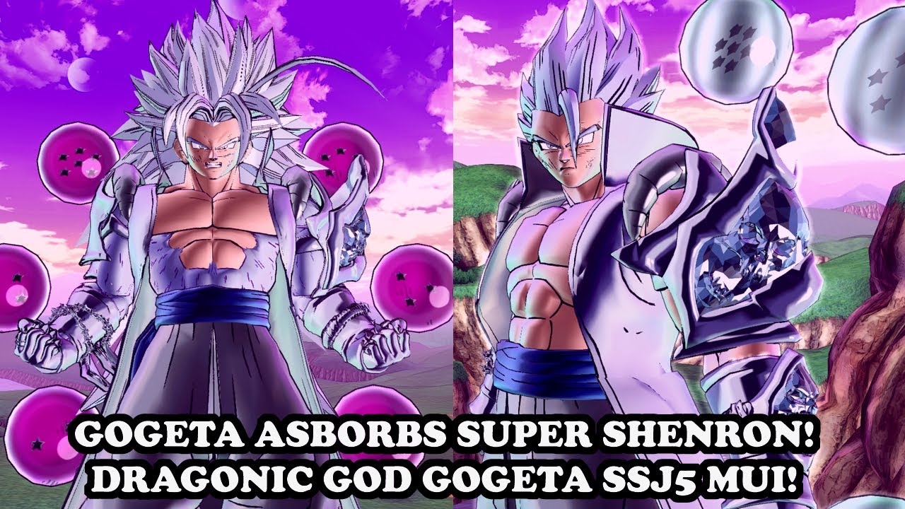 GOGETA ABSORBS SUPER SHENRON! DRAGONIC GOD ULTRA INSTINCT! INSANE MOD! Dragon Ball Xenoverse 2 Mods