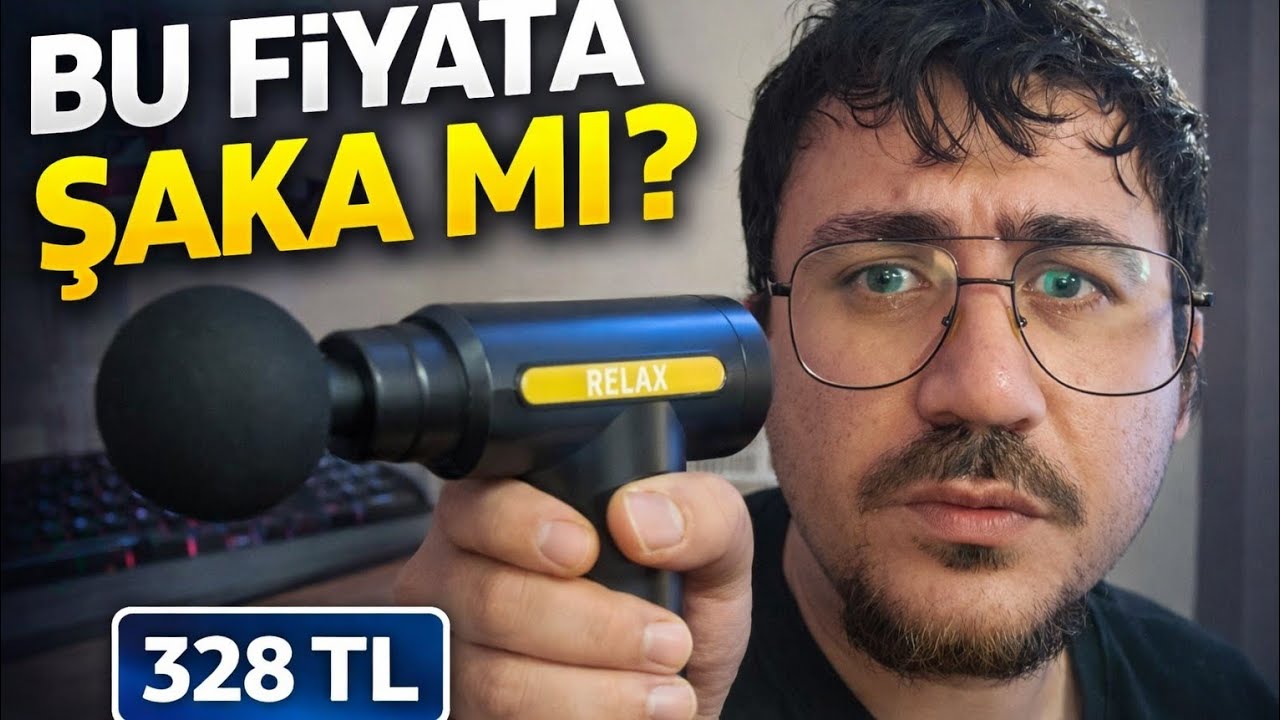 Bu Fiyata Şok Oldum! 328 TL’lik Masaj Tabancası