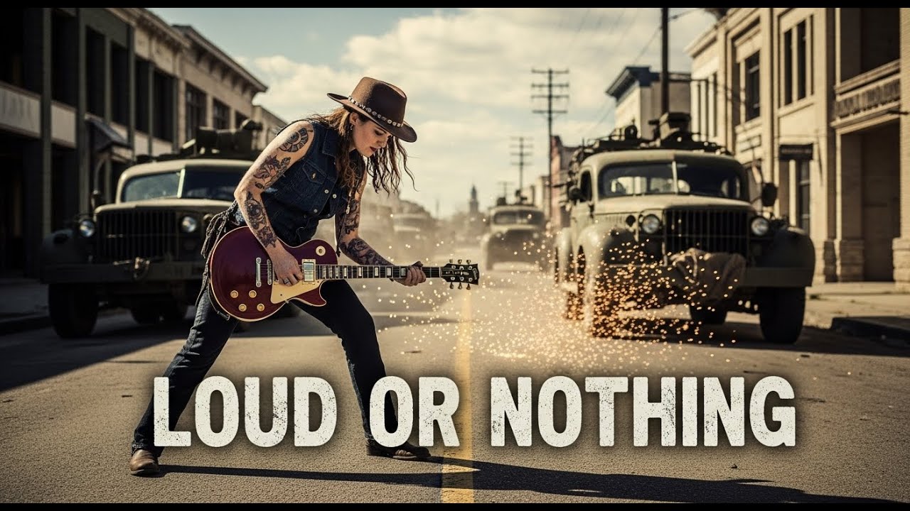 LOUDER THAN YOUR EXCUSES #LoudGuitars #OutlawRock #NoLimits