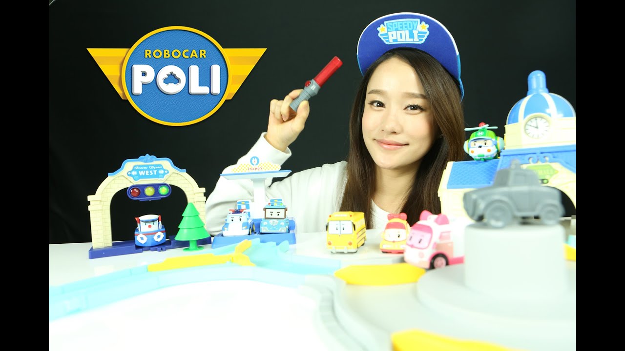 Robocar Poli Deluxe Auto Poli playset Toys | Carrie & Toys