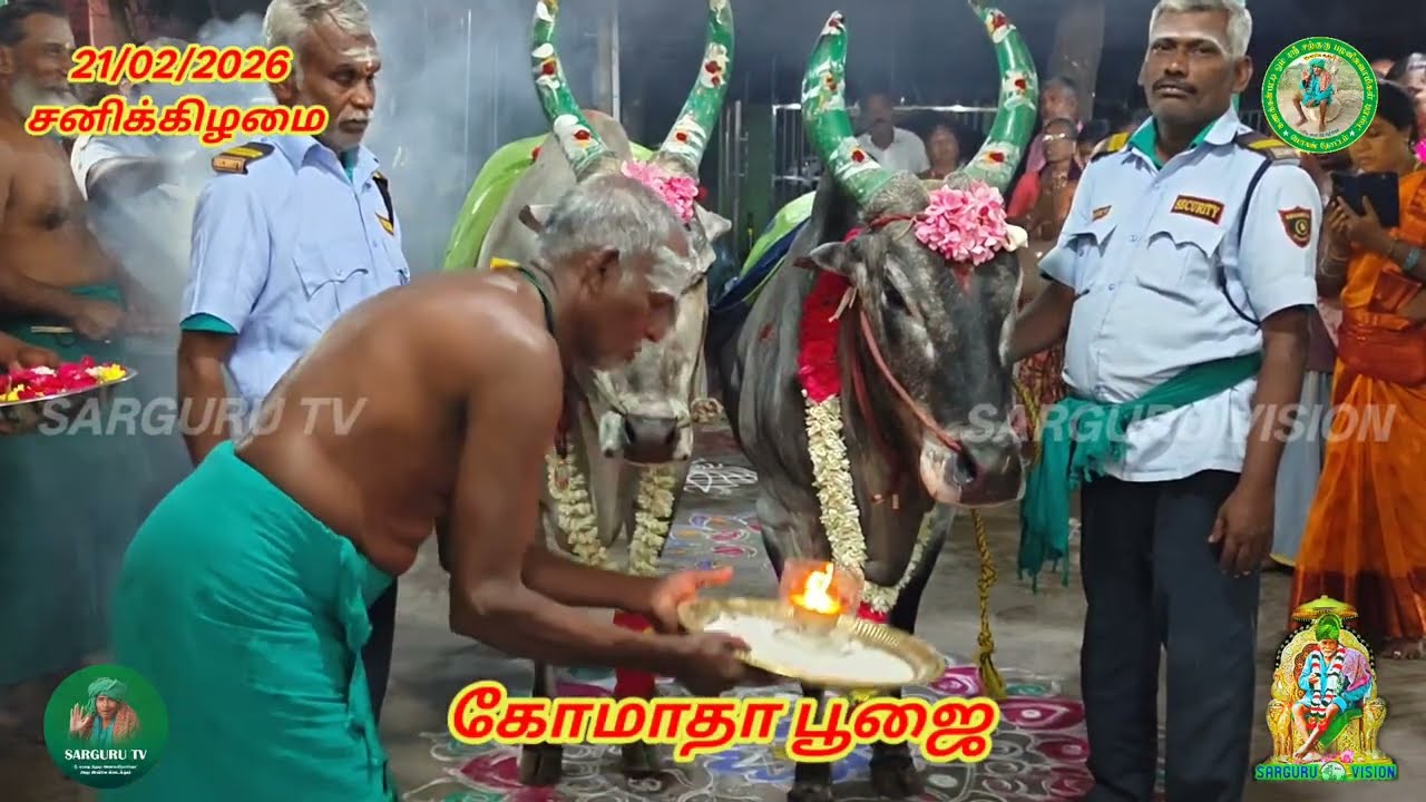 21/02/2026 சனிக்கிழமை கோமாதா பூஜை 