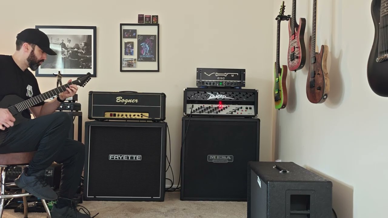 412 Metal Cab Shootout: Fryette Fat Bottom (F70G) vs. Mesa OS (V30) with Diezel VH4