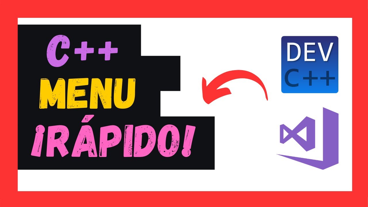 👉 Cómo hacer un MENU DE OPCIONES en C++ ❓|| MENU EN C++ | Programación C++ ||Fácil y Rápido🚀