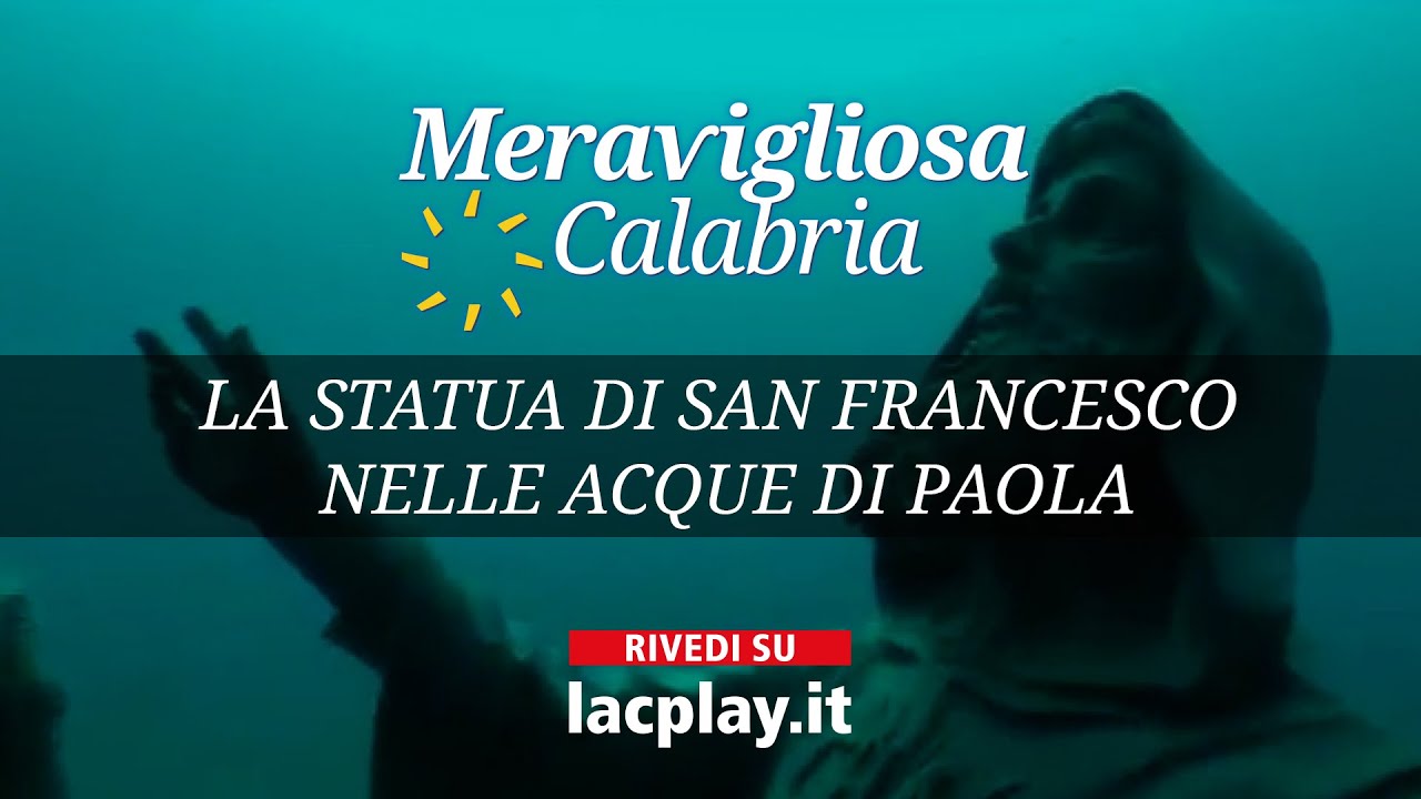 La statua di San Francesco nelle acque di Paola - Meravigliosa Calabria