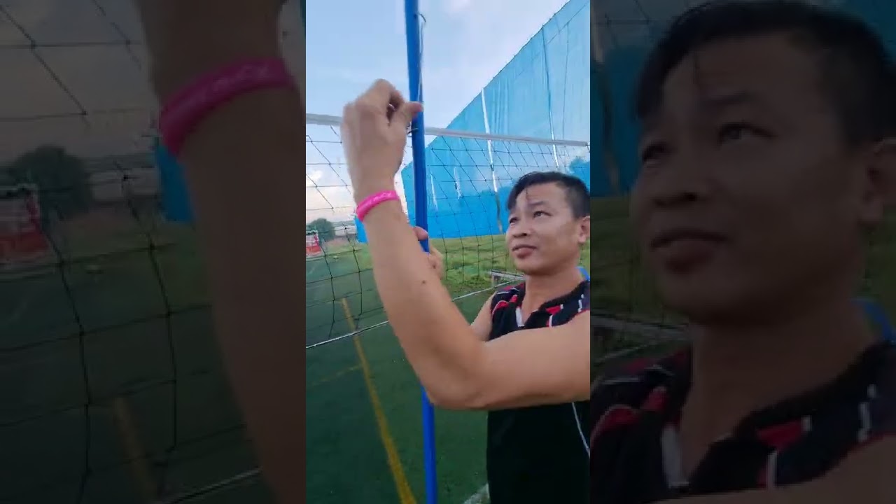 cách làm cột ray trượt nâng cao thấp, khóa cữ ăng ten lưới bóng chuyền...