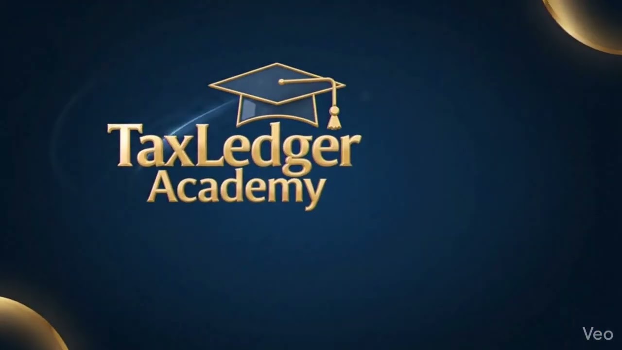 #GST #TaxLedgerAcademy #GSTRegistration #TaxConsultant #Accounting #FinanceIndia #LearnGST #