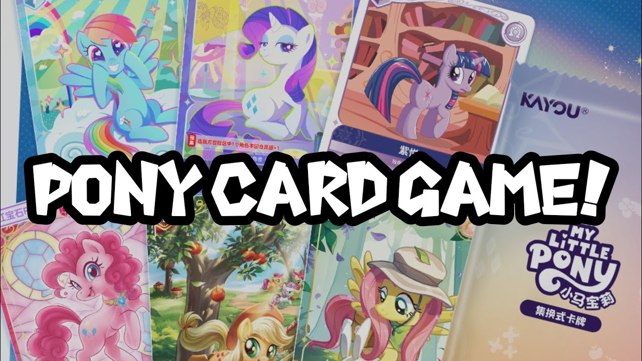 A New My Little Pony Card Game Is Coming!