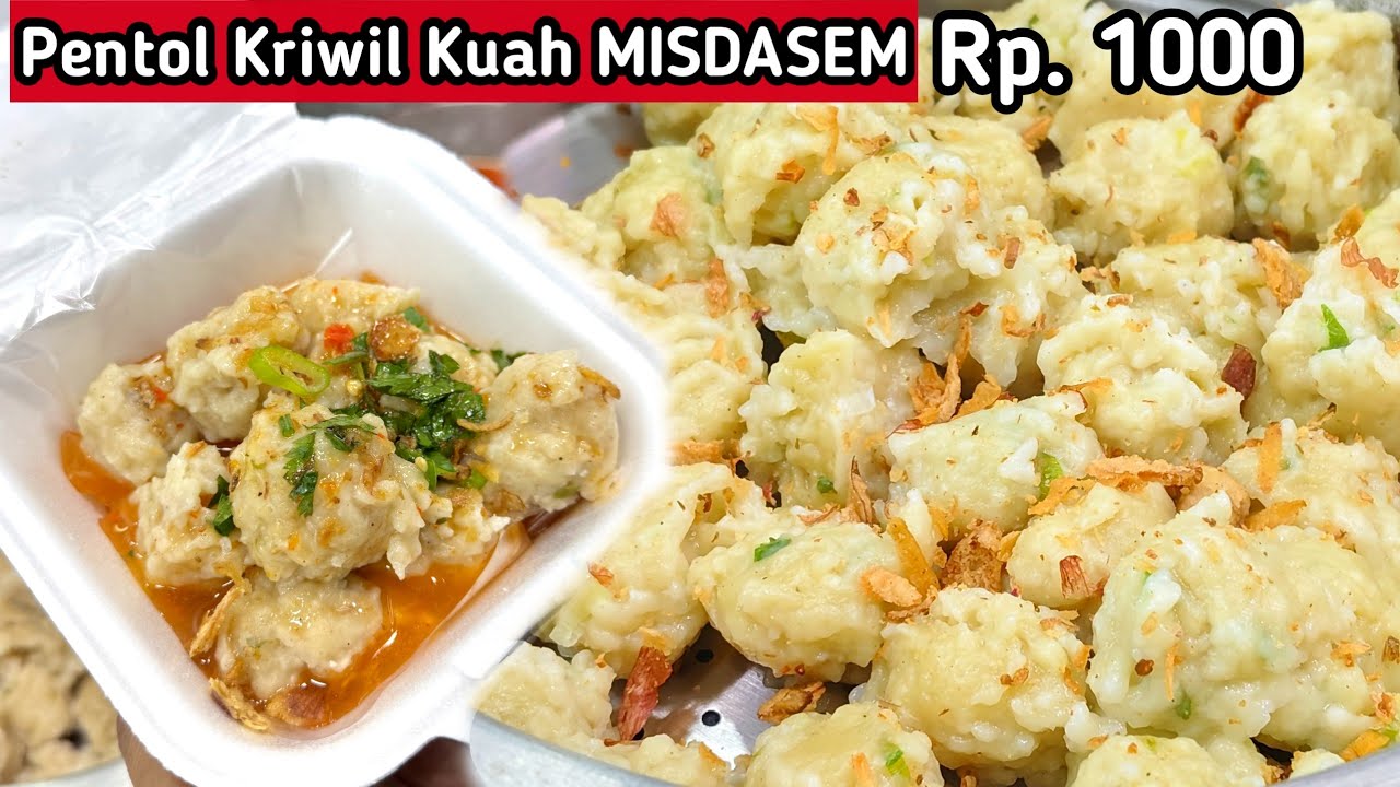 That Simpel‼️DI BIKIN KETAGIHAN SAMA PENTOL AYAM KRIWIL SAUS MISDASEUM | USAHA RUMAHAN MODAL KECIL. 