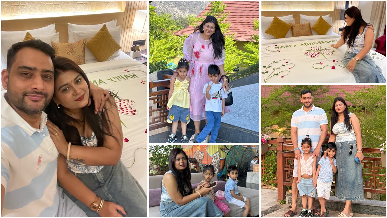 Our 10th Anniversary Celebration 🎉..Mila surprise Nitu Rajawat #vlog 