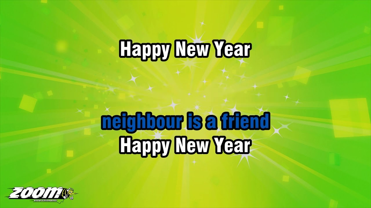 ABBA "Happy New Year" Karaoke – Instrumental Backing Track | No Lyrics Left