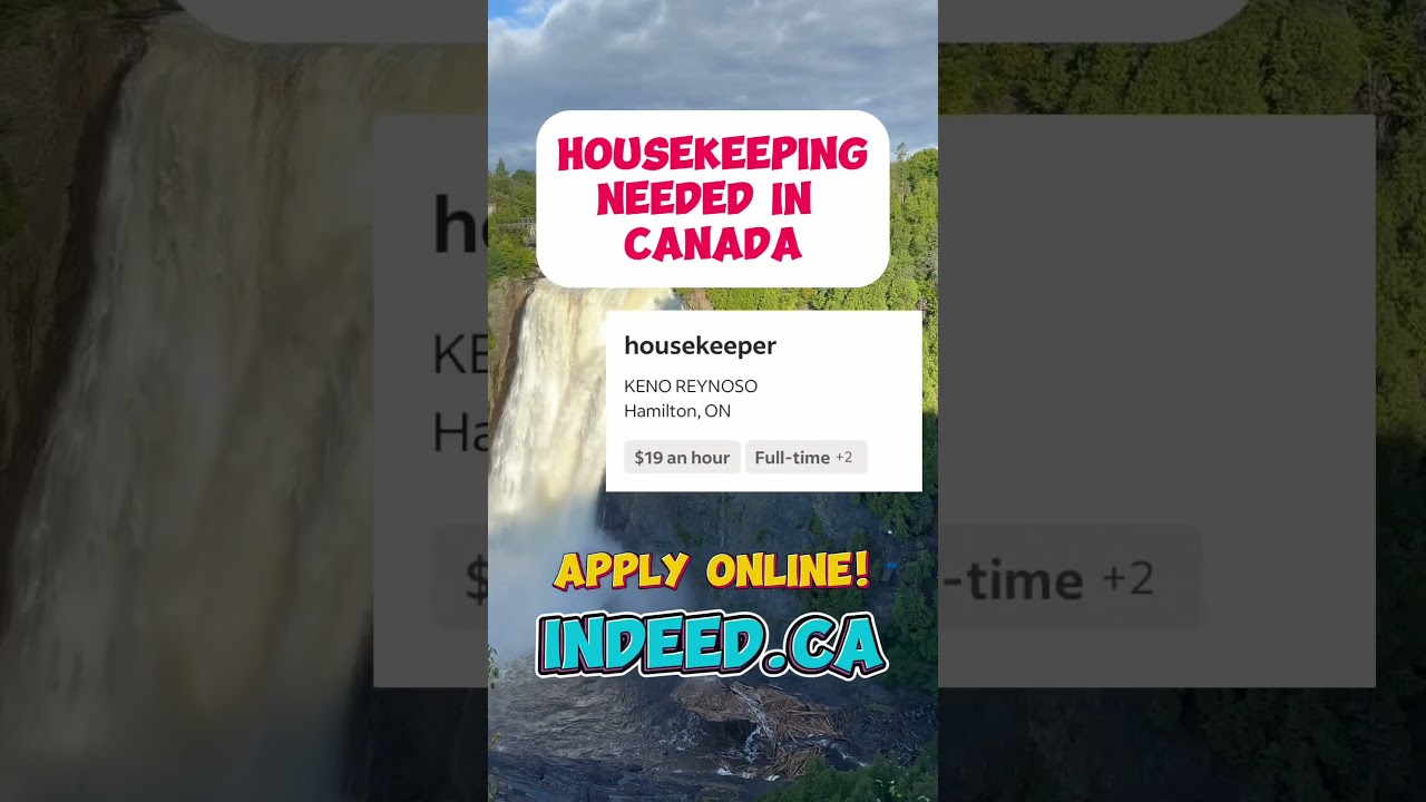 Housekeeping Needed in Canada I Direct Hiring I Buhay Canada #shorts