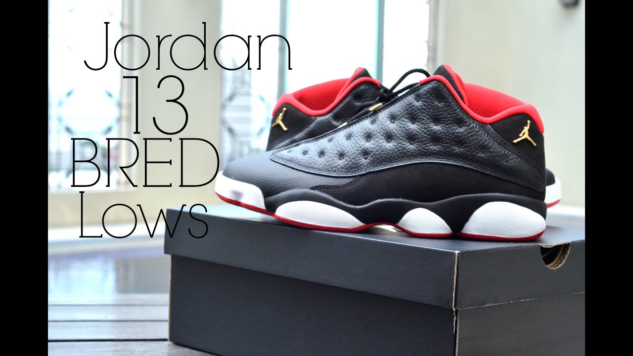 Air Jordan 13 Bred Lows Review + On Feet