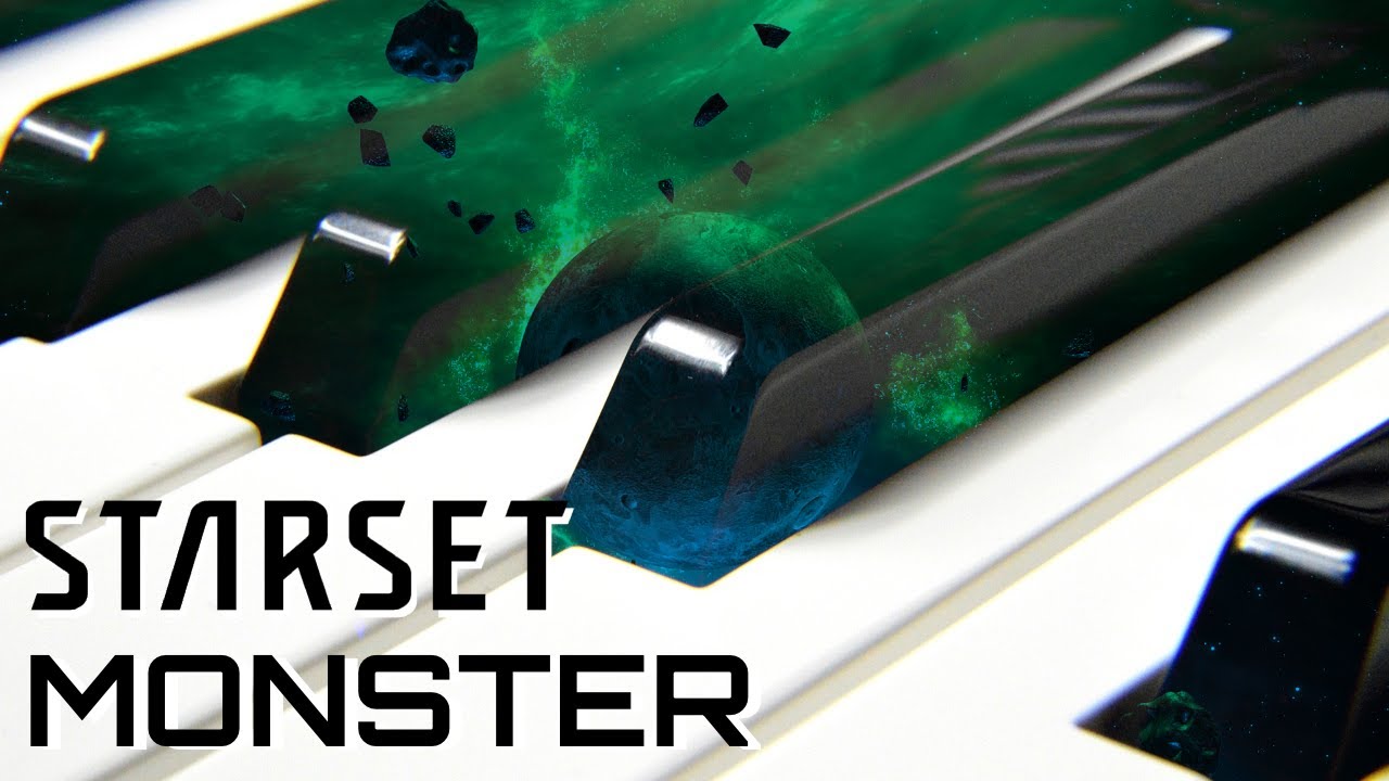 Starset - Monster - REMASTERED Synthesia Piano Tutorial