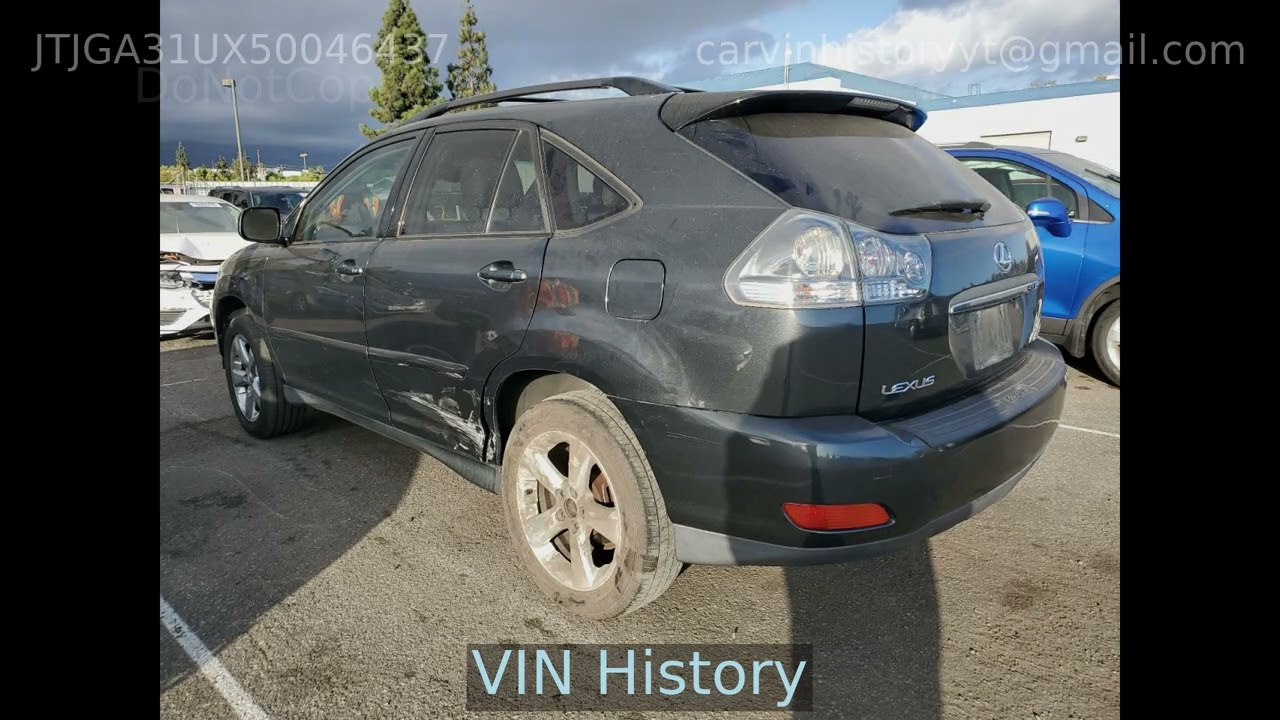 2005 LEXUS RX330 JTJGA31UX50046437