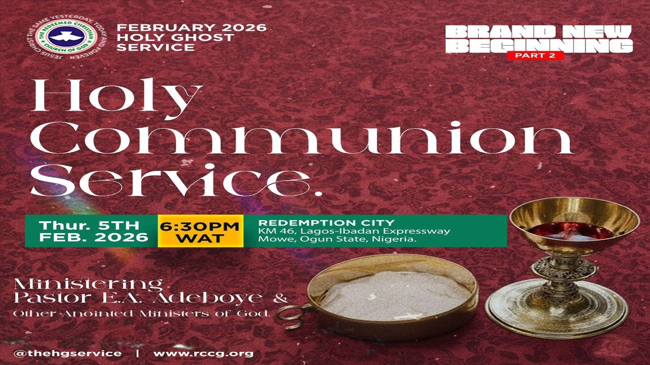 ECRD SERVICE DE SAINTE-COMMUNION FÉVRIER 2026 || TOUT NOUVEAU DÉPART PARTIE 2