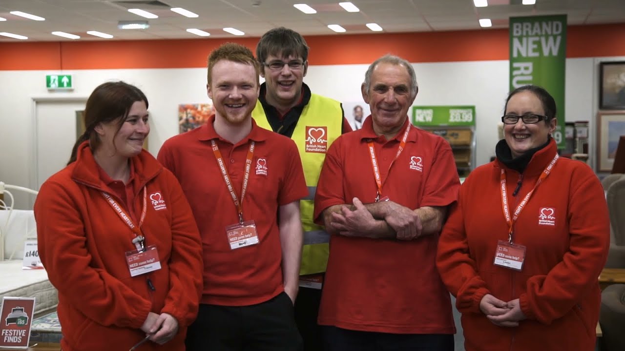 Volunteering in Our Shops - British Heart Foundation