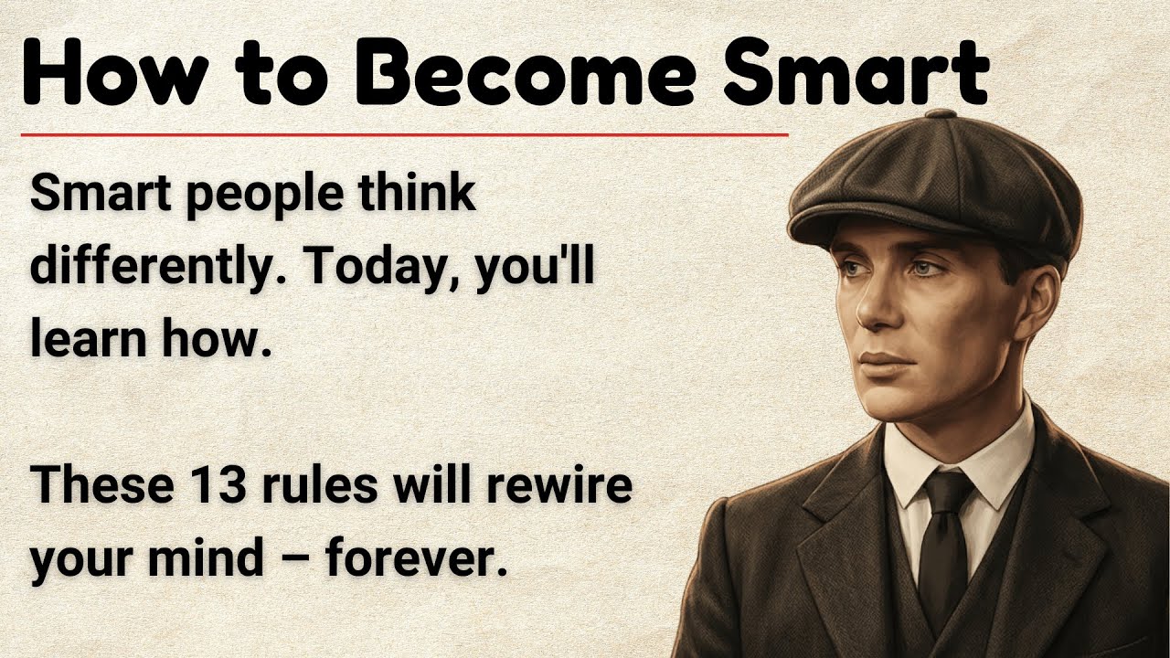 How to Become Smart and Intelligent || Stop Thinking the Wrong Way Forever || Improve Your English