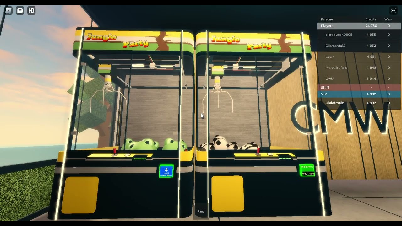 Challenging On Mega Party Claw Machine