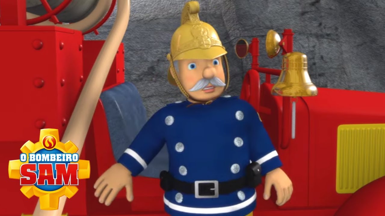 Não toque no caminhão de bombeiros! ⭐️ O Bombeiro Sam | Resgate de bombeiro | Desenhos