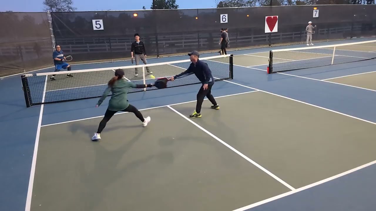 Eric, Ping vs Hendry, William 2.15.26 #pickleball Set 1 at Mountain View Park, Eastvale, CA