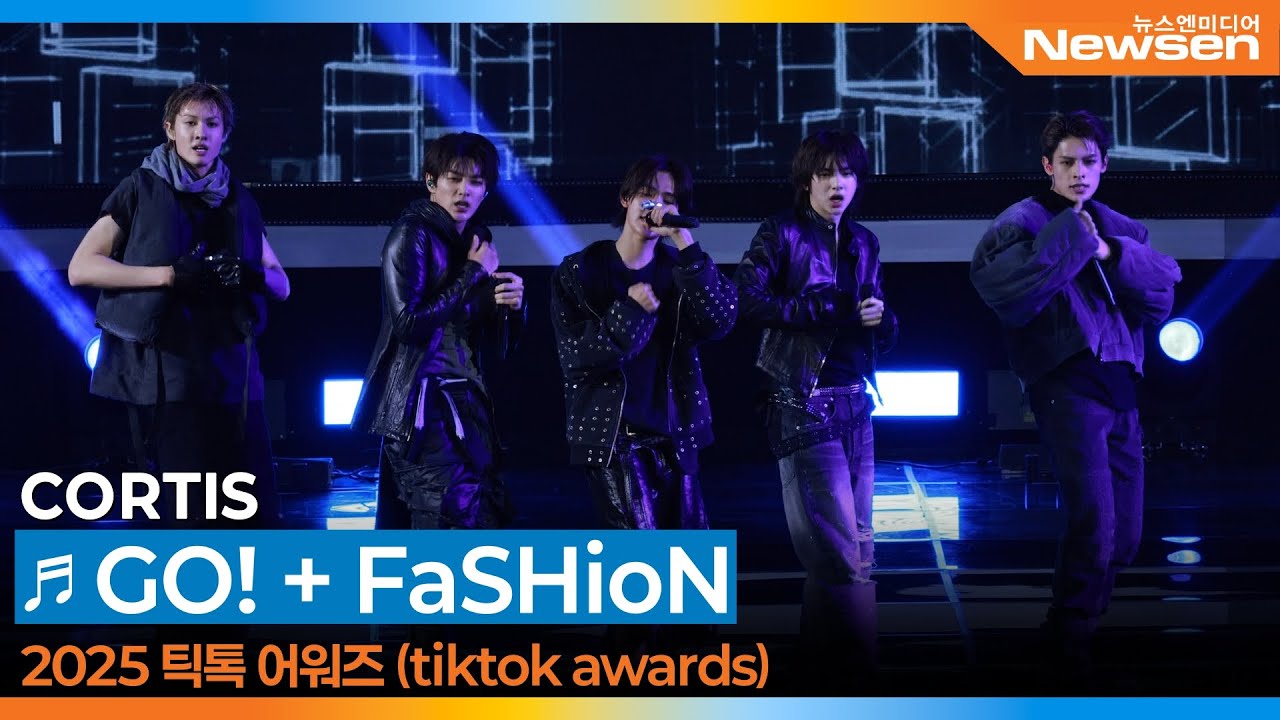 코르티스(CORTIS), ‘GO! + FaSHioN’ 틱톡어워즈 축하무대 📸 CORTIS TikTokAward 2025.10.25 Newsen