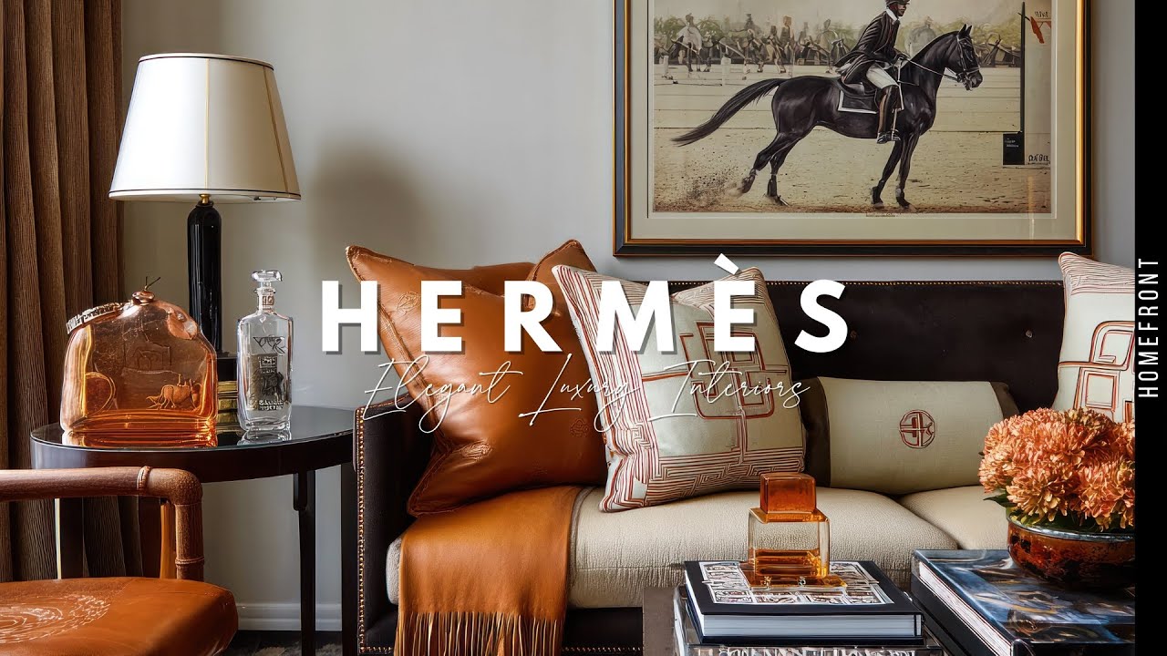 Herm&egrave;s Home Decor Style Guide: Elegant Luxury Interiors & Parisian Chic Inspiration