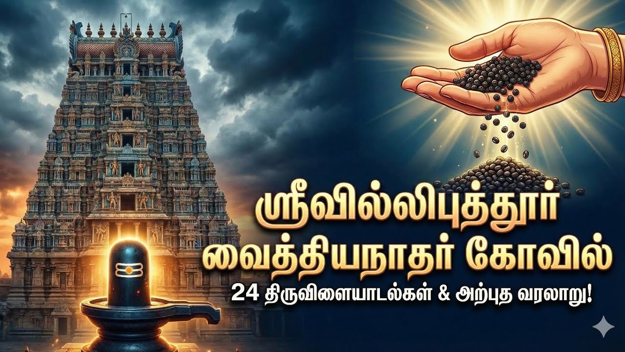 இந்த ஒரு கோவிலில் நடந்த 24அதிசயங்கள் சிவபெருமானின் திருவிளையாடல்கள் #Srivilliputhur #MadavarVilagam