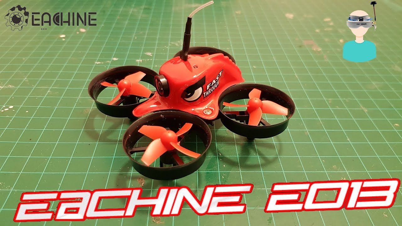 Eachine E013 - Unboxing, review and FPV flight