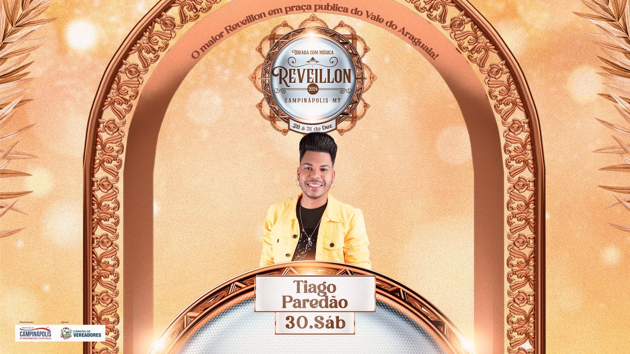 REVEILLON 2024 AO VIVO - THIAGO PAREDÃO