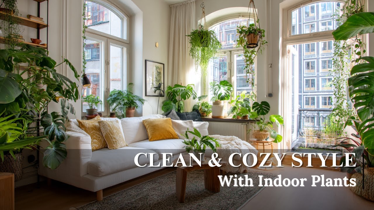 Modern Scandinavian Plant Decor Clean, Cozy, Budget Friendly Apartment Interior Tips