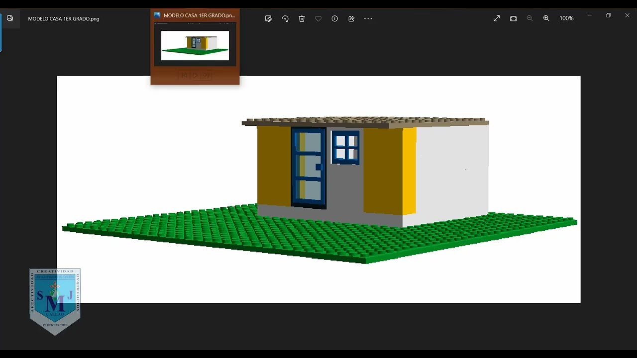 SESIONES 01 Y 02 ROB&Oacute;TICA DIGITAL - CONSTRUCCI&Oacute;N DE UNA CASA EN LEGO DIGITAL DESIGNER