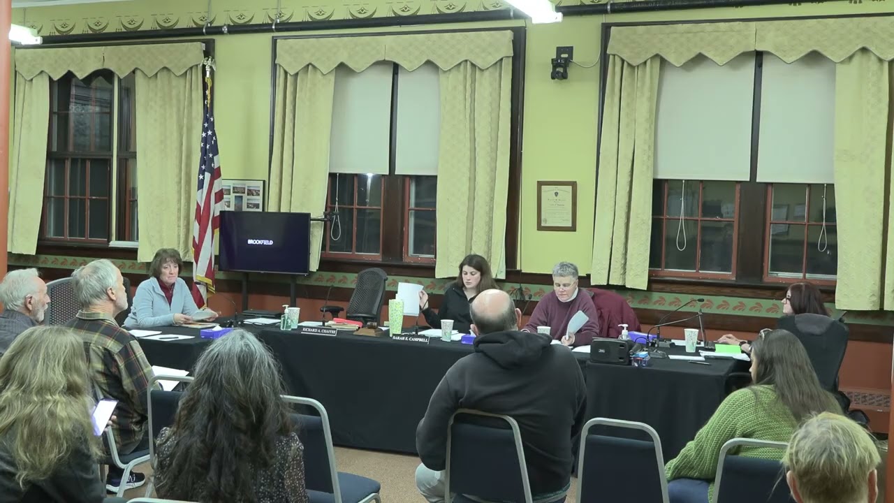 Brookfield - Select Board - 2025 November 12
