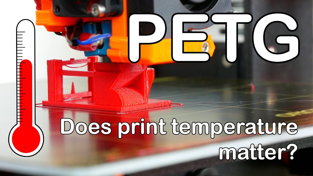 3D-печать с PETG — как температура печати влияет на прочность? || Настройка и советы