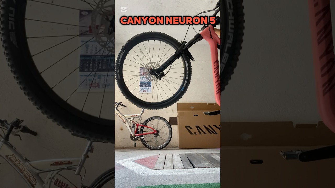 Canyon Neuron 5 vs Rockrider expl 500 Bounce test