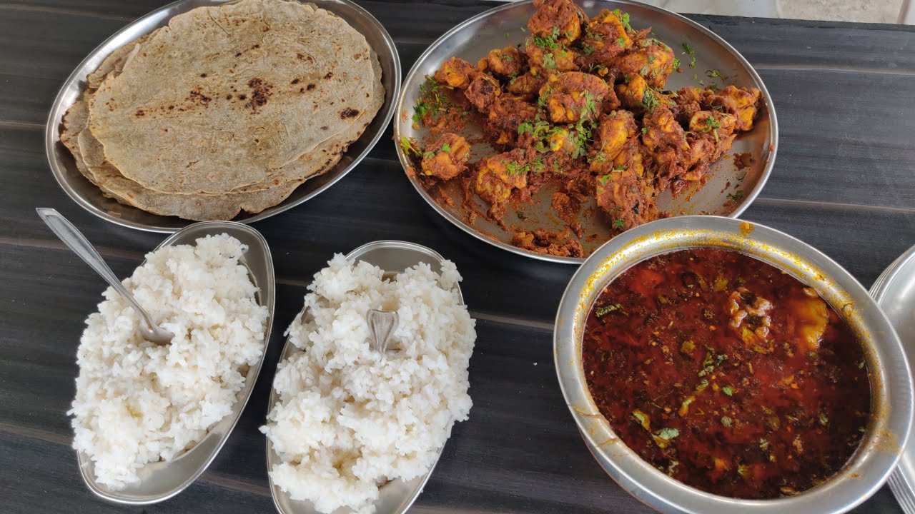Mutton Bhakri | Hotel RiverVeiw restaurant | Donje Pune |