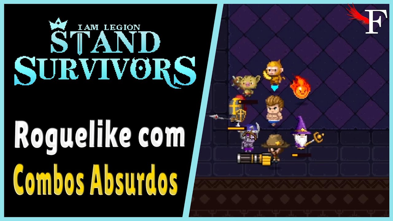 Esse jogo &eacute; MUITO BOM Estou VICIADO - I am Legion Stand Survivors - #1 PTBR