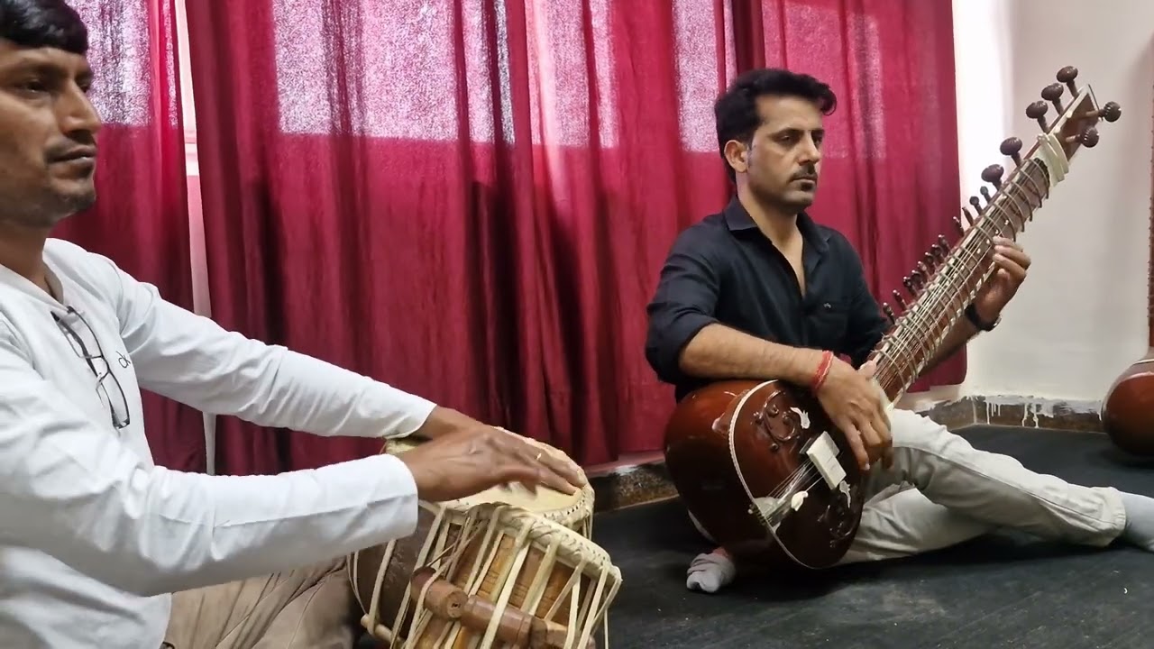 Raag Rageshree | Teen Taal Gat | Meditative Sitar Band #livemusic #liveclass #stageshow 