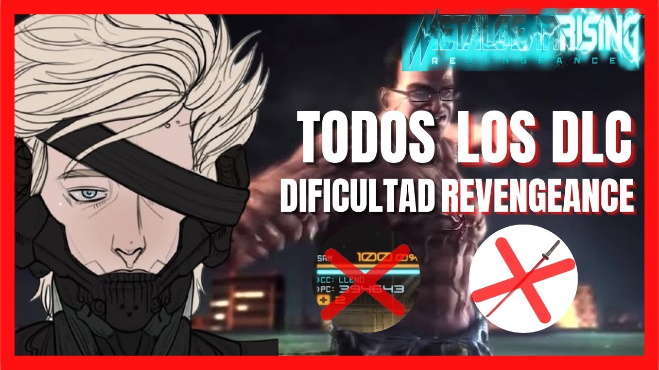 EL MISMO IDIOTA SE INTENTA PASAR LOS DLCS DEL METAL GEAR RISING SIN MEJORAR NADA
