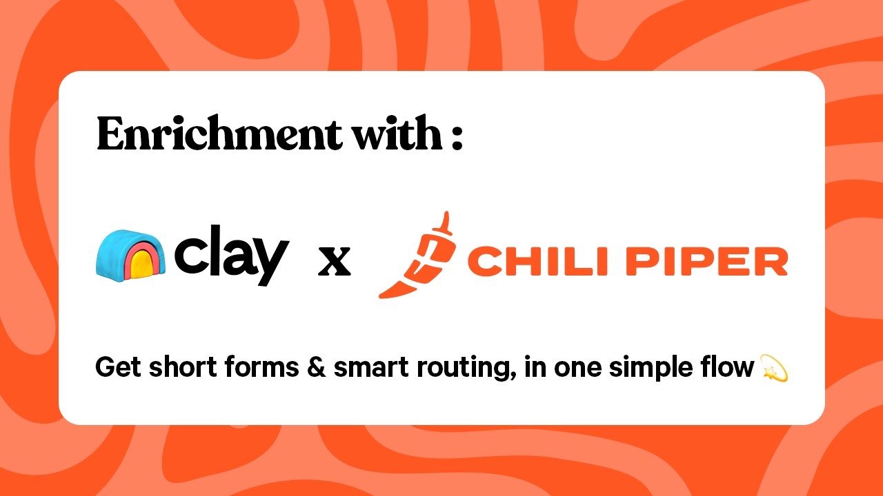Short Forms or Smart Routing? With Clay + Chili Piper, You Get Both