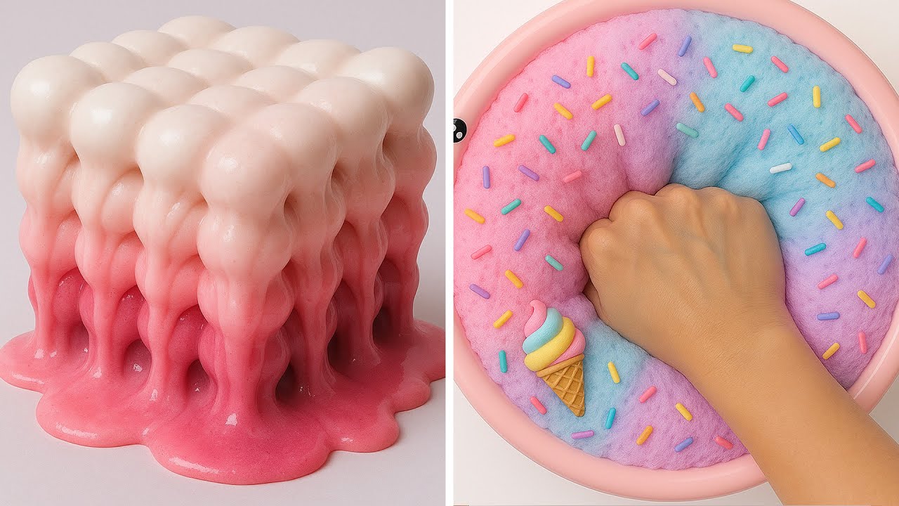 6 Hours of Satisfying Slime ASMR For a Relaxing Sleep