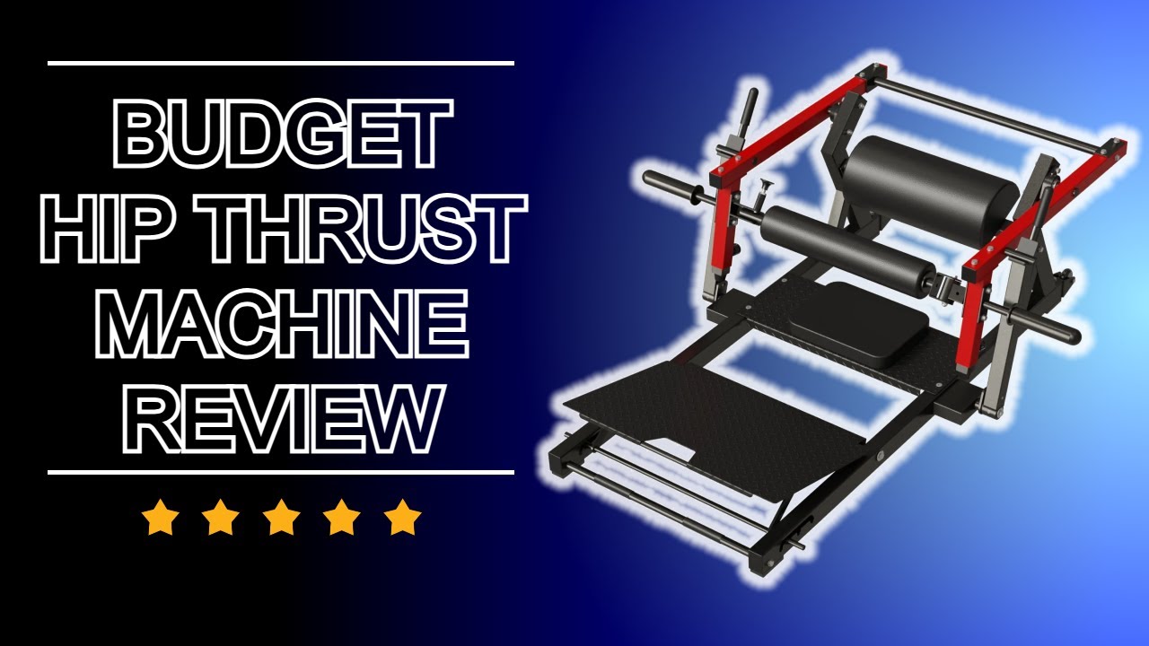 Budget Hip Thrust Machine Review - 360lb Tested - GMWD / Syedee / Temu