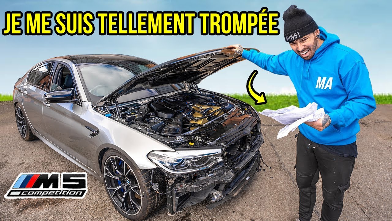 RECONSTRUCTION D'UNE BMW M5 COMPETITION PT 6