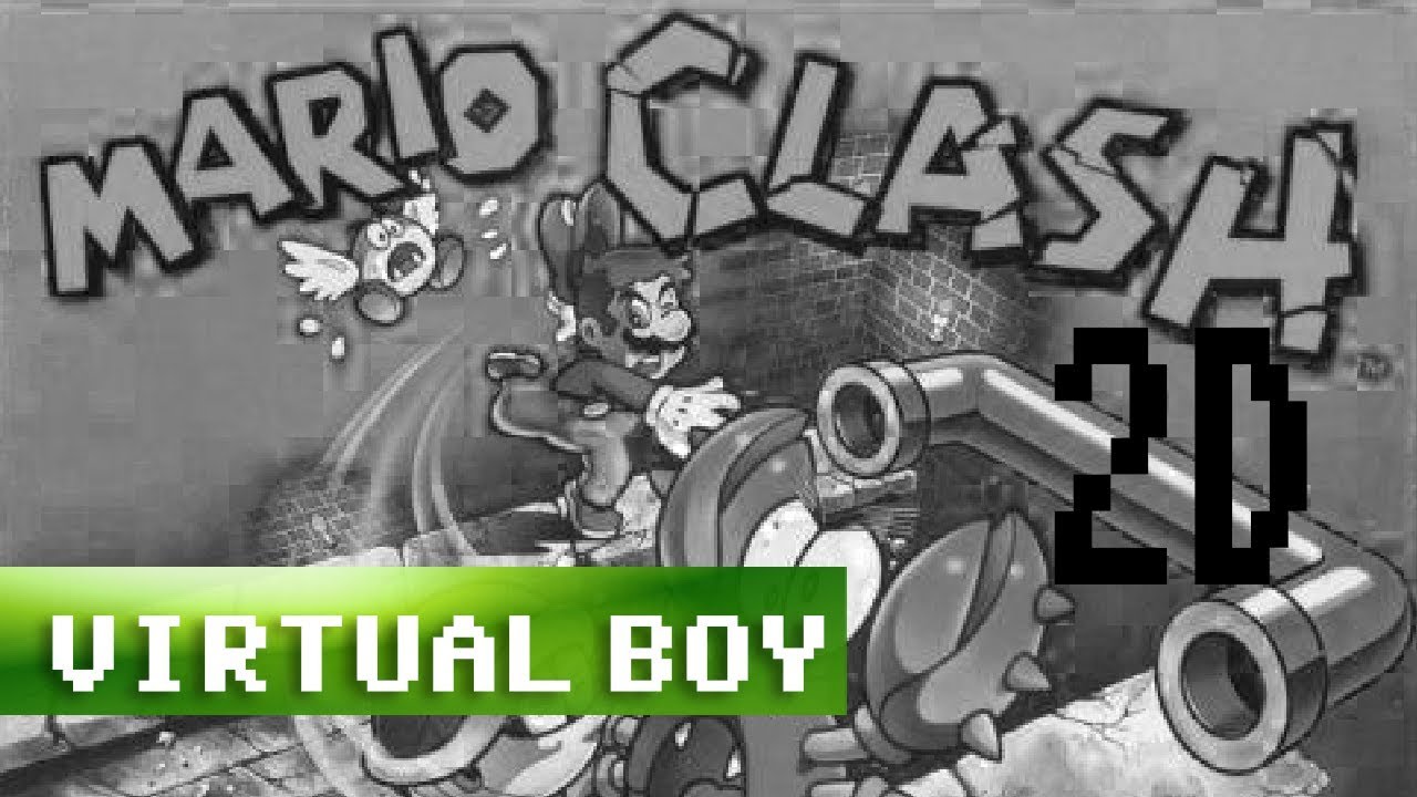 [Longplay] Mario Clash (2D B&W) - Virtual Boy
